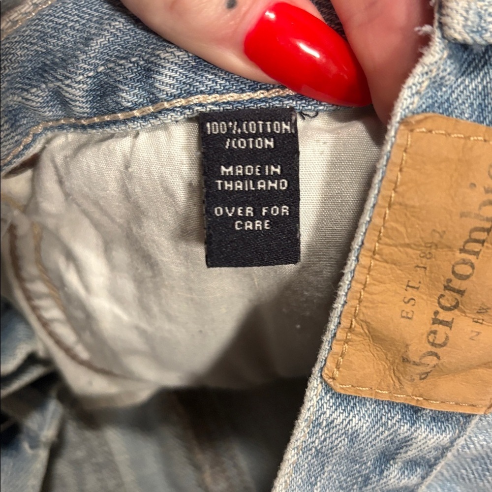 Vintage Girls Abercrombie Mini Skirt - Picture 3 of 5